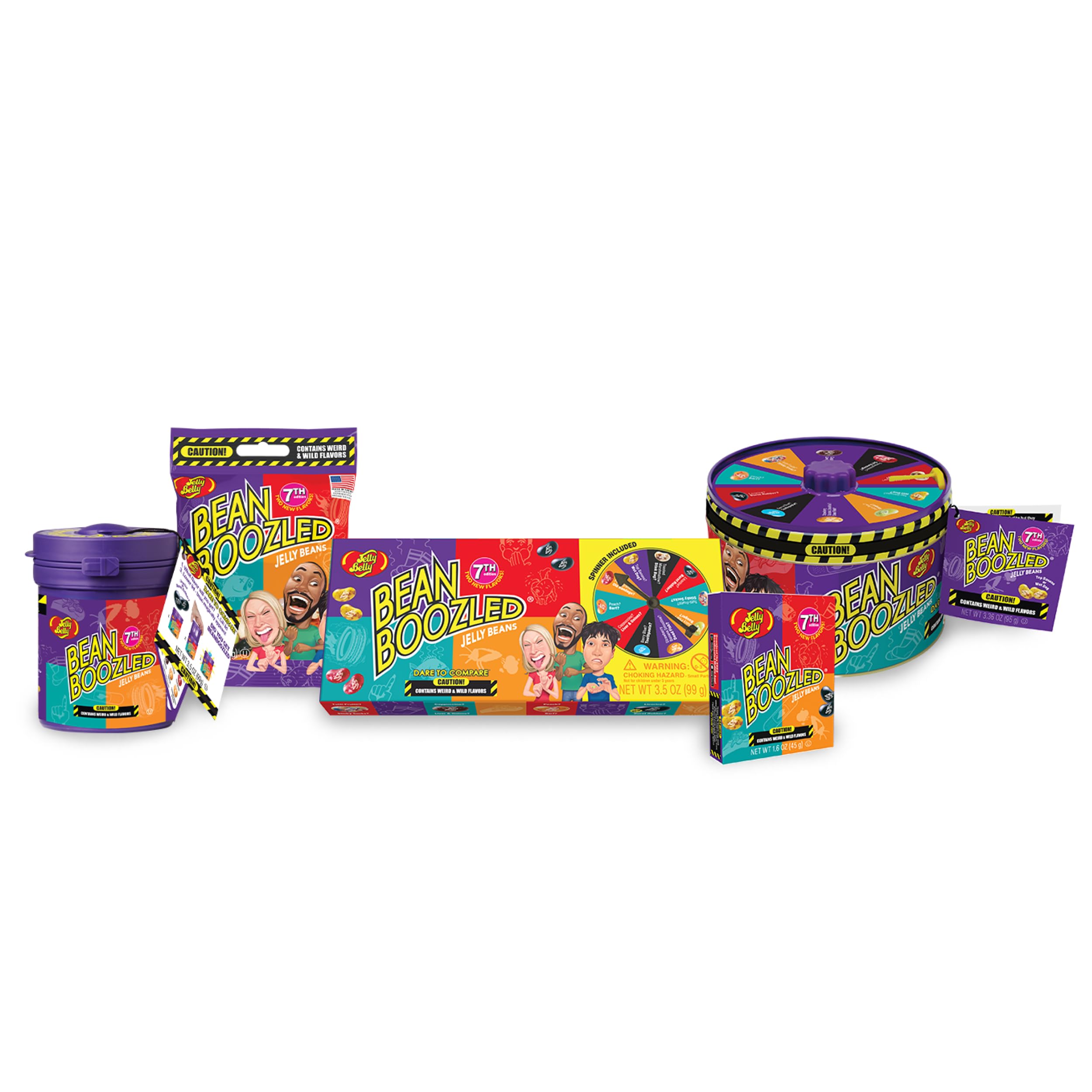 Jelly Belly Bean Boozled 7th Edition 20 Assorted Flavored Jelly